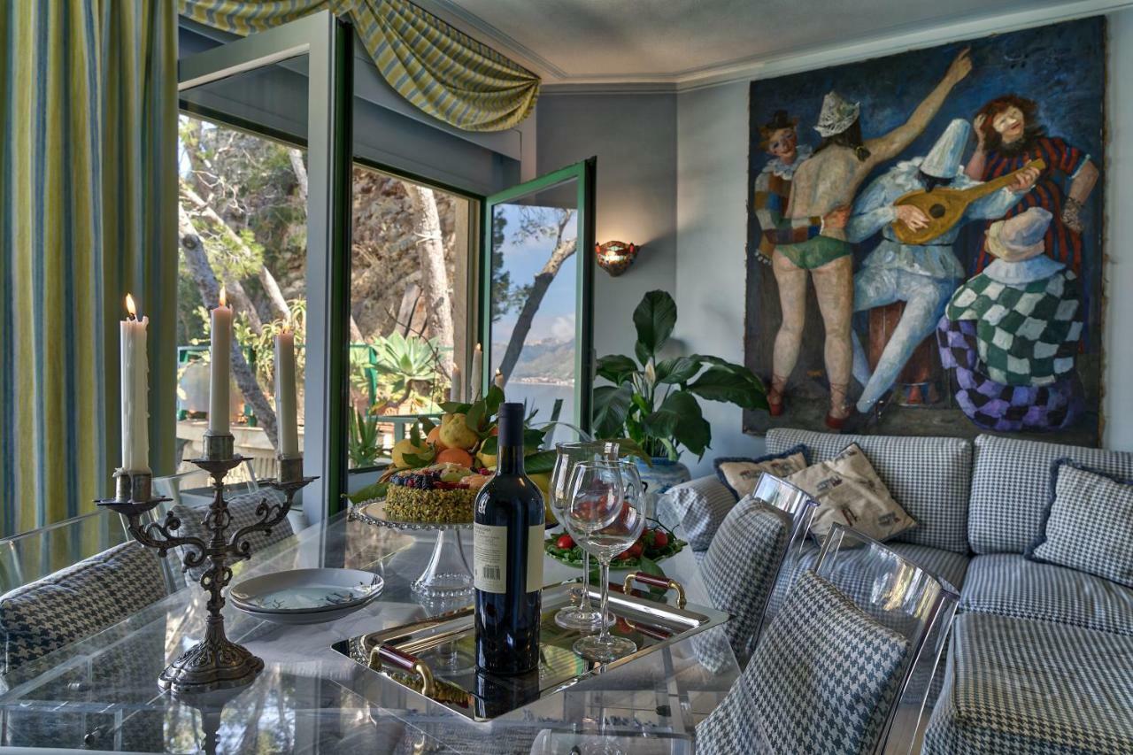 Luxury Apartment And Charm Sea View Isola Bella 陶尔米纳 外观 照片